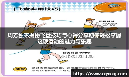 周芳独家揭秘飞盘技巧与心得分享助你轻松掌握这项运动的魅力与乐趣